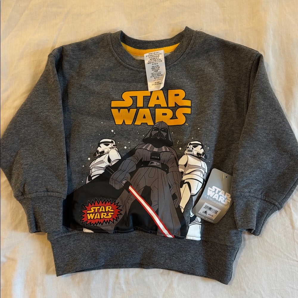 Star Wars Gray Sweatshirt